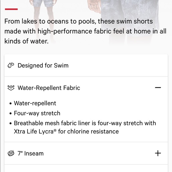 ❗️NWT❗️| Lululemon | Swim Short 7". Size L. - Picture 8 of 11